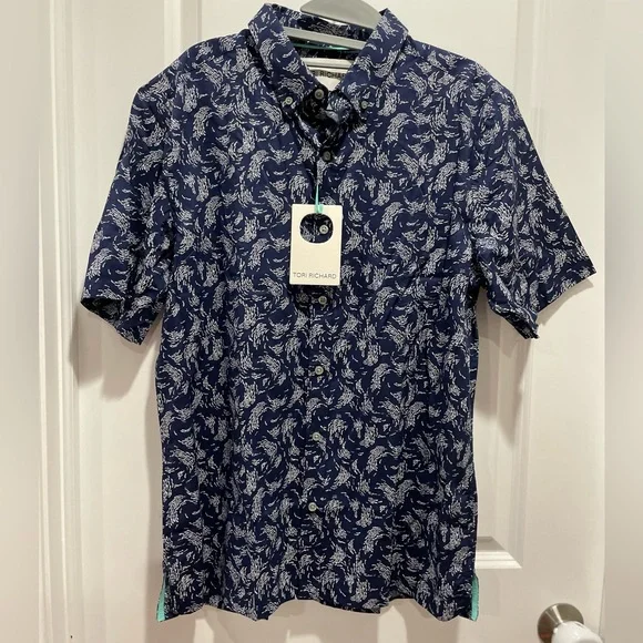 Tori Richard Open Enrollment Shirt Size M - Picture 2 of 5